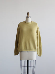 citron cotton pullover