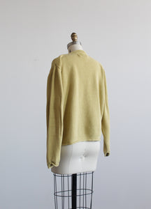 citron cotton pullover