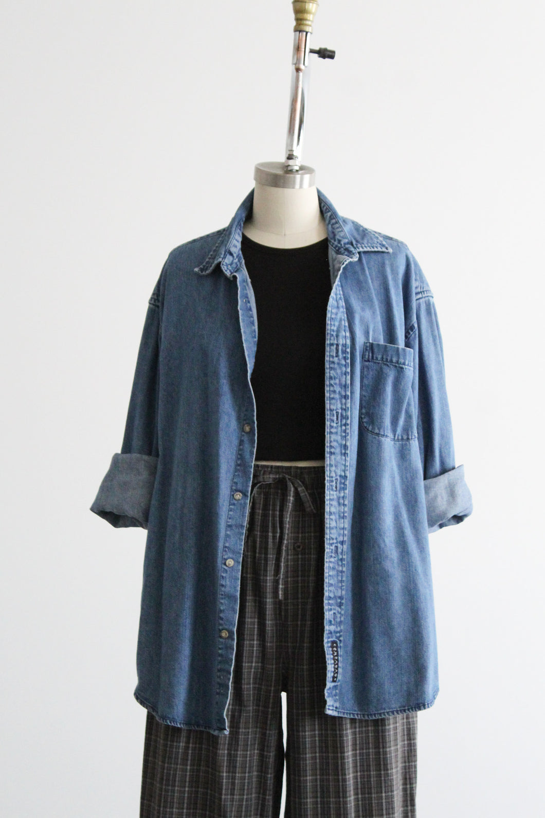 riverbend denim work shirt