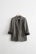 scholastic plaid blazer (m/l)