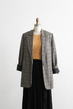scholastic plaid blazer (m/l)