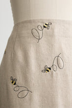 beehive linen skirt