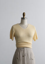 dandelion knit tee