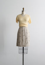 beehive linen skirt