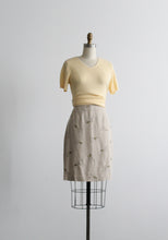 dandelion knit tee