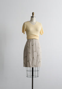 dandelion knit tee
