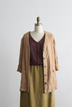 merlot linen flax tank (s/m)