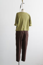 walnut corduroy trousers