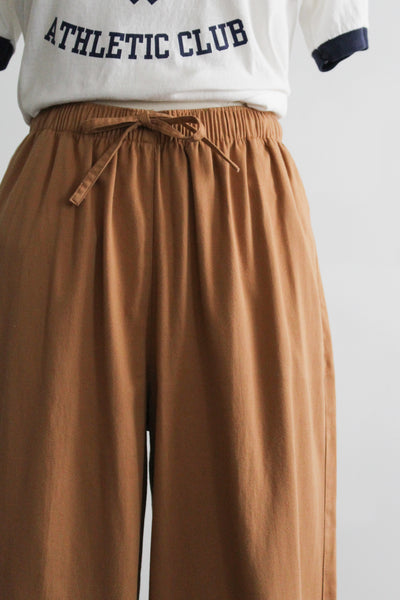 toffee drawstring trousers (m)