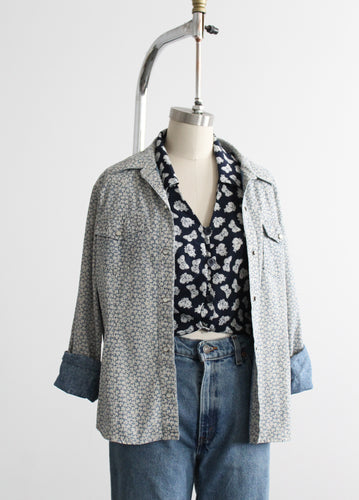 bluebell button up