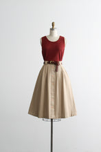 wheaten button front midi skirt
