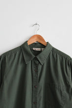forest cotton button up (xl)