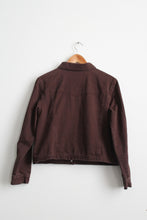 espresso denim jacket