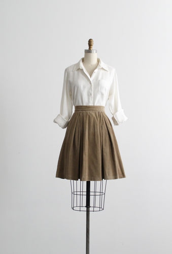 sandwing corduroy skirt