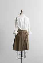 sandwing corduroy skirt