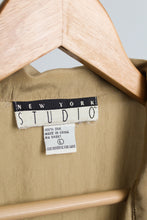 wheaten silk tunic