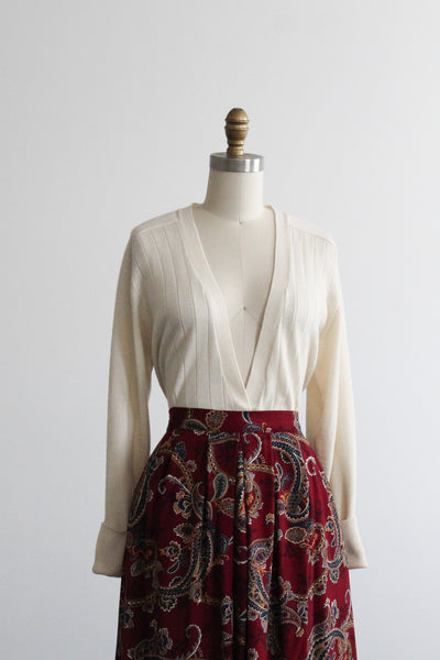 eggshell cardigan