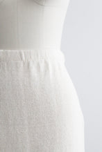 eggshell knit sweater skirt
