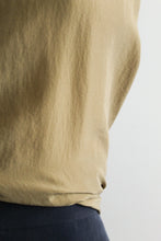wheaten silk tunic