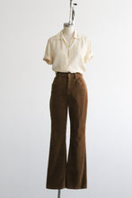 acorn corduroy bootcut trousers