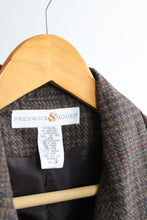 card catalog wool blazer