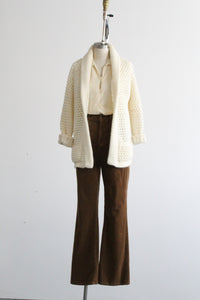 alpine shawl cardigan