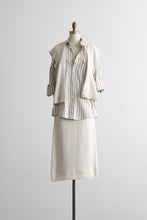 eggshell knit sweater skirt