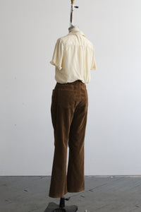 acorn corduroy bootcut trousers