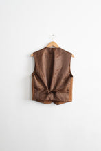 leather vest (m/l)
