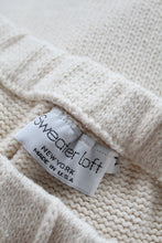 eggshell knit sweater skirt