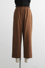 tobacco cotton trousers