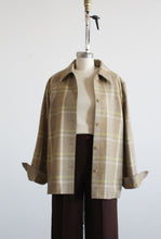 card catalog plaid swing coat