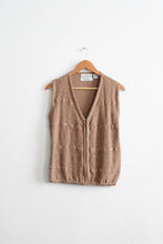 wheaten knit vest (m)