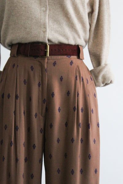 st. germain print trousers
