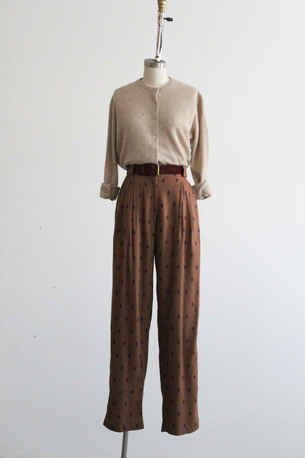 st. germain print trousers