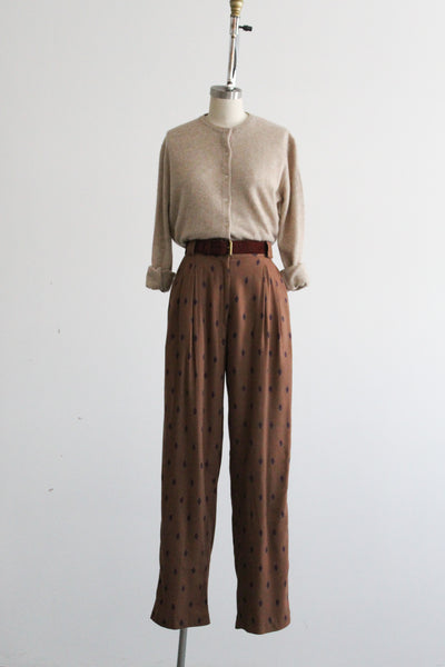 st. germain print trousers