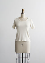 gullwing rib knit tee