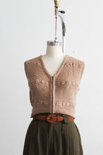 wheaten knit vest (m)
