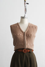 wheaten knit vest (m)