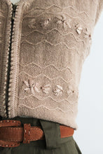 wheaten knit vest (m)