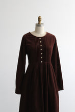 espresso corduroy market dress