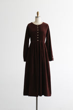 espresso corduroy market dress