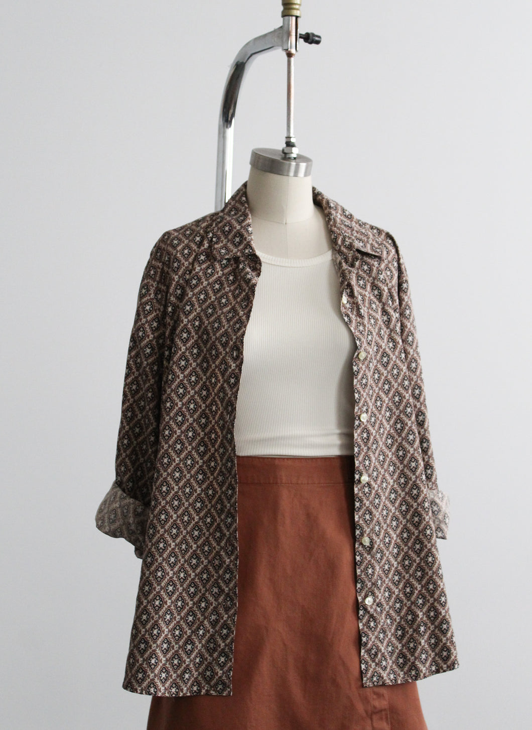 bramblewood silk button up