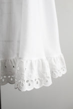 white cotton petticoat skirt
