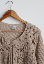 sunspun crochet cardigan