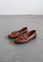 honey leather loafers size 6 1/2