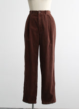 walnutshell corduroy trousers