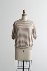 driftwood striped tee