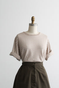 driftwood striped tee