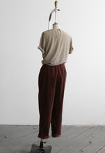 walnutshell corduroy trousers